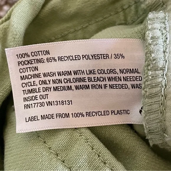 🚨Wild Fable Green Checker Highest Rise Mom Shorts Womens 2 Cuffed Skater Grunge - Picture 13 of 14